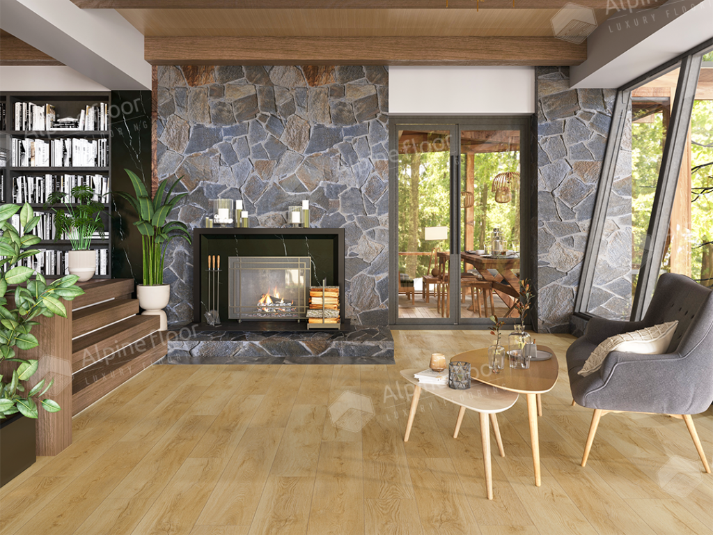 SPC ламинат "Alpine Floor" Жардин (1220*183*4 мм) — купить в Пензе