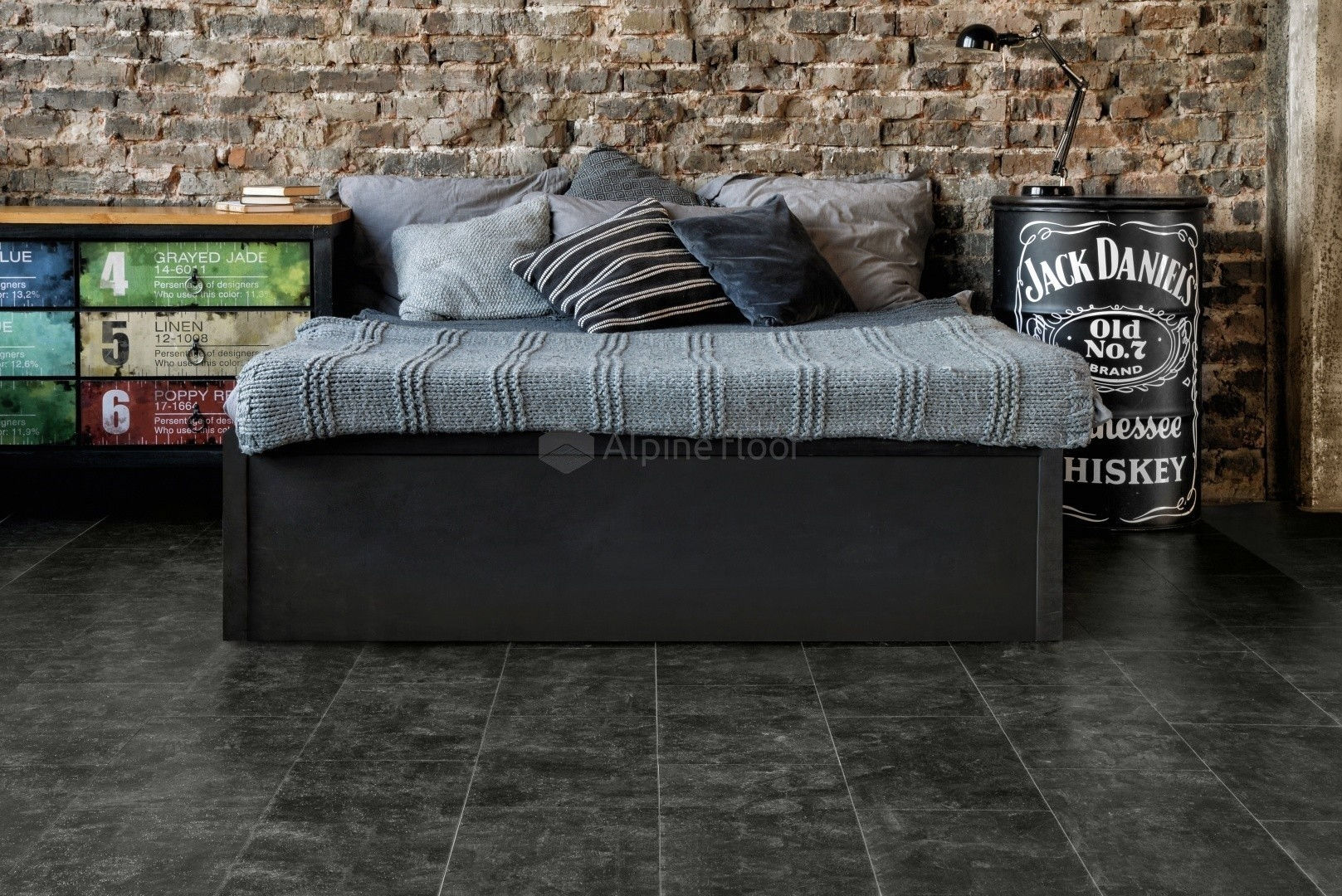 Замковая ПВХ плитка Ларнака  (609,6*304,8*4мм) — купить в Пензе