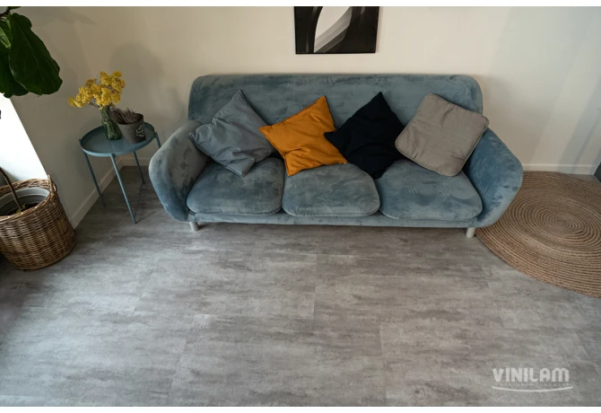 Кварц-винил Цемент Светлый (950*480*2,5 мм) — купить в Пензе