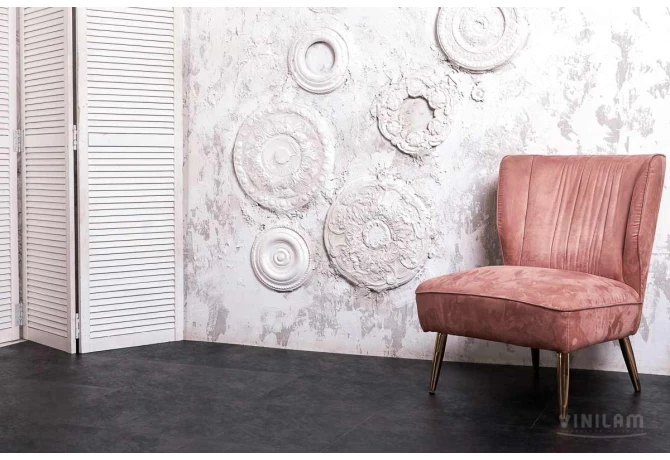 SPC ламинат Сланцевый Чёрный (940*470*8 мм) — купить в Пензе