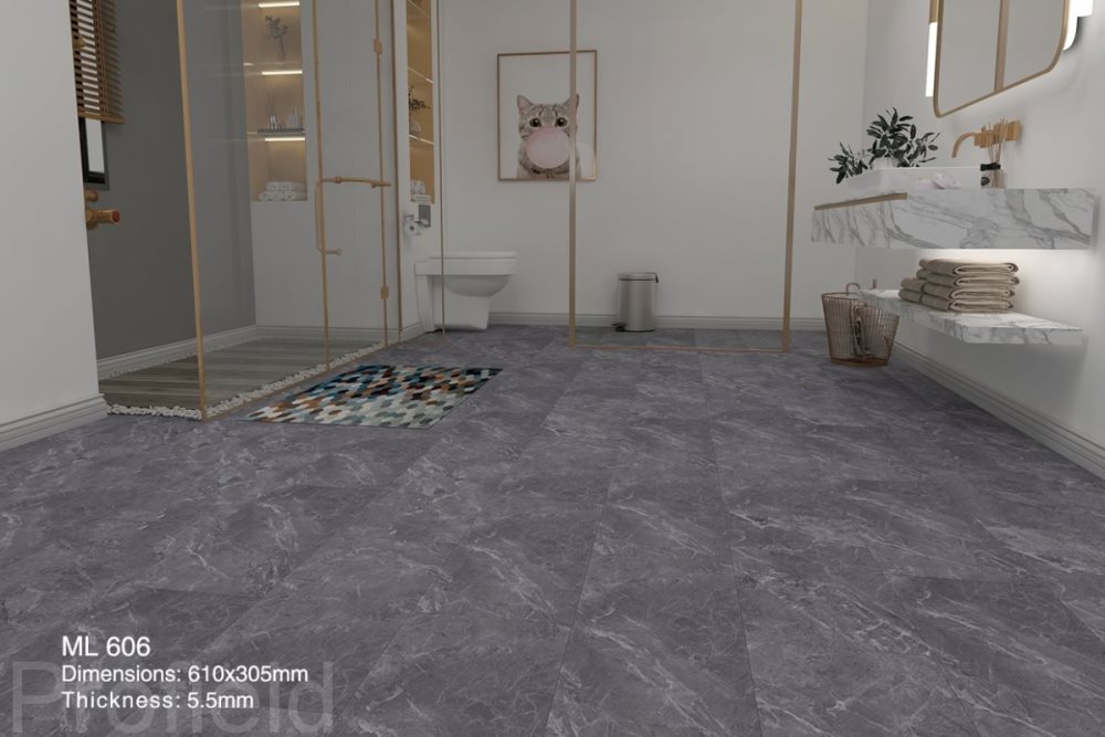 SPC ламинат "Profield" Грей марбл (305*610*5,5 мм) — купить в Пензе