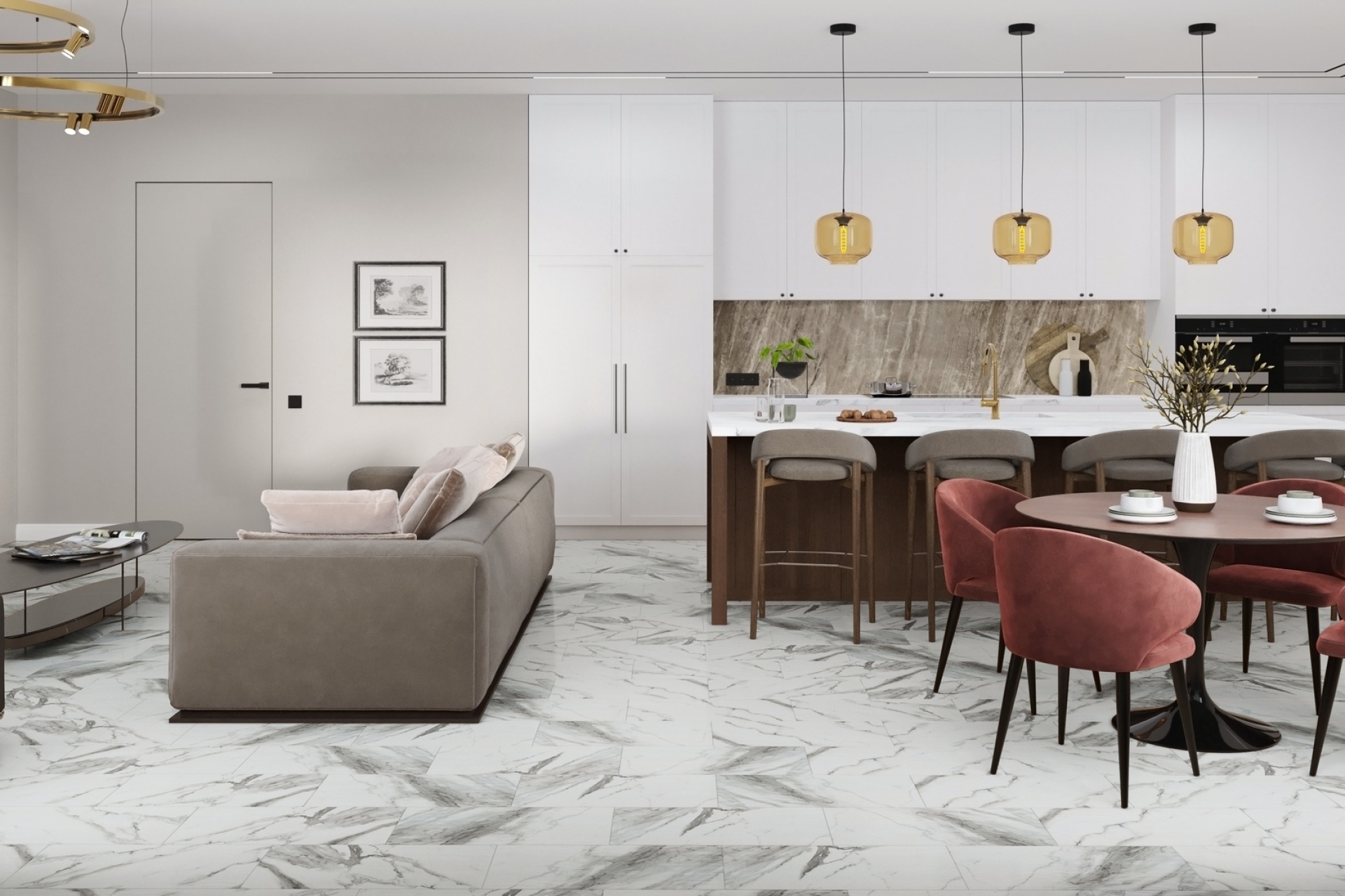 SPC плитка «Damy Floor» Эверест (610*305*5 мм) — купить в Пензе