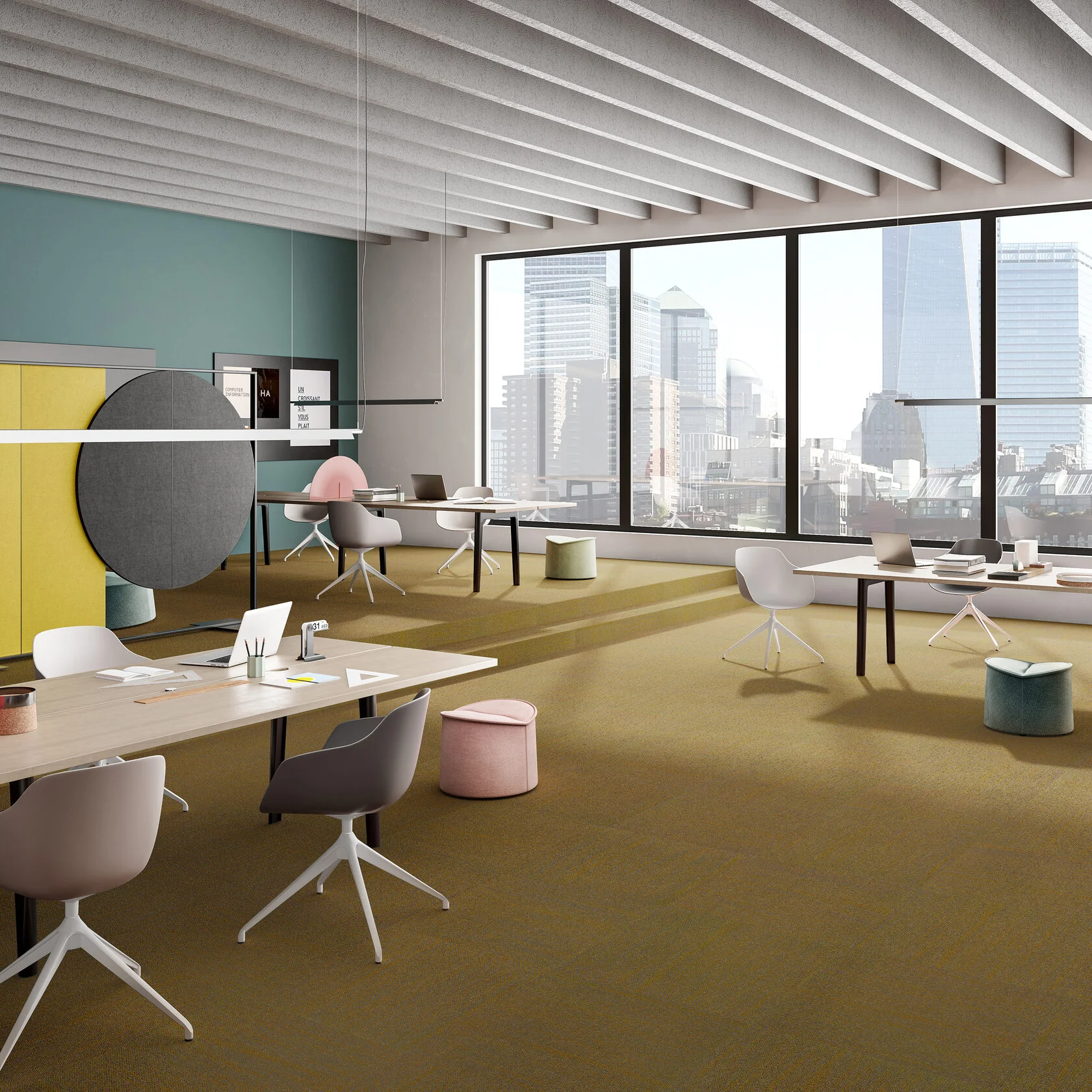 Ковровая плитка Marvel Tile 97 (500*500*6 мм) — купить в Пензе