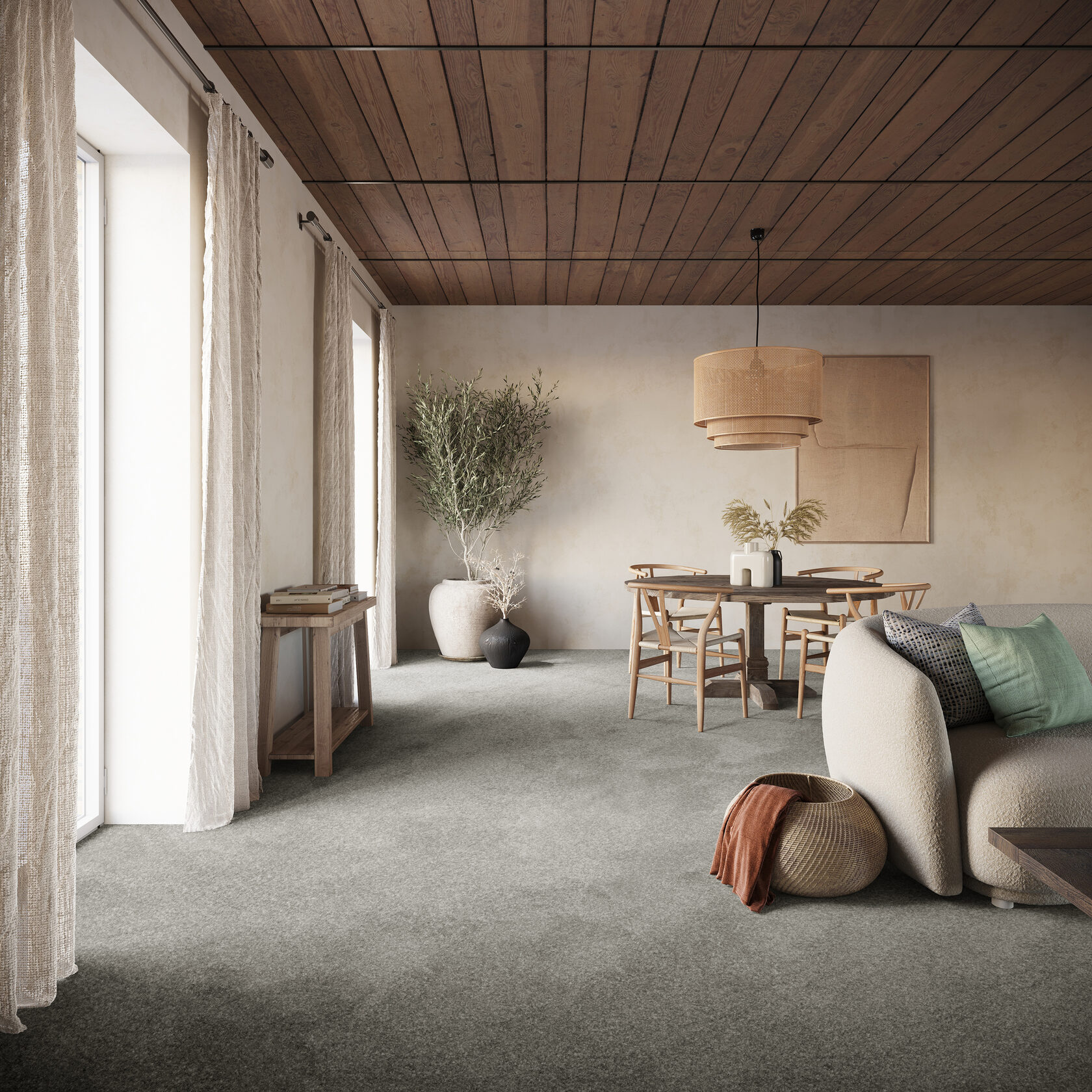 Ковровая плитка "Bonkeel" Spartacus 92 (750*280*19,5 мм) — купить в Пензе