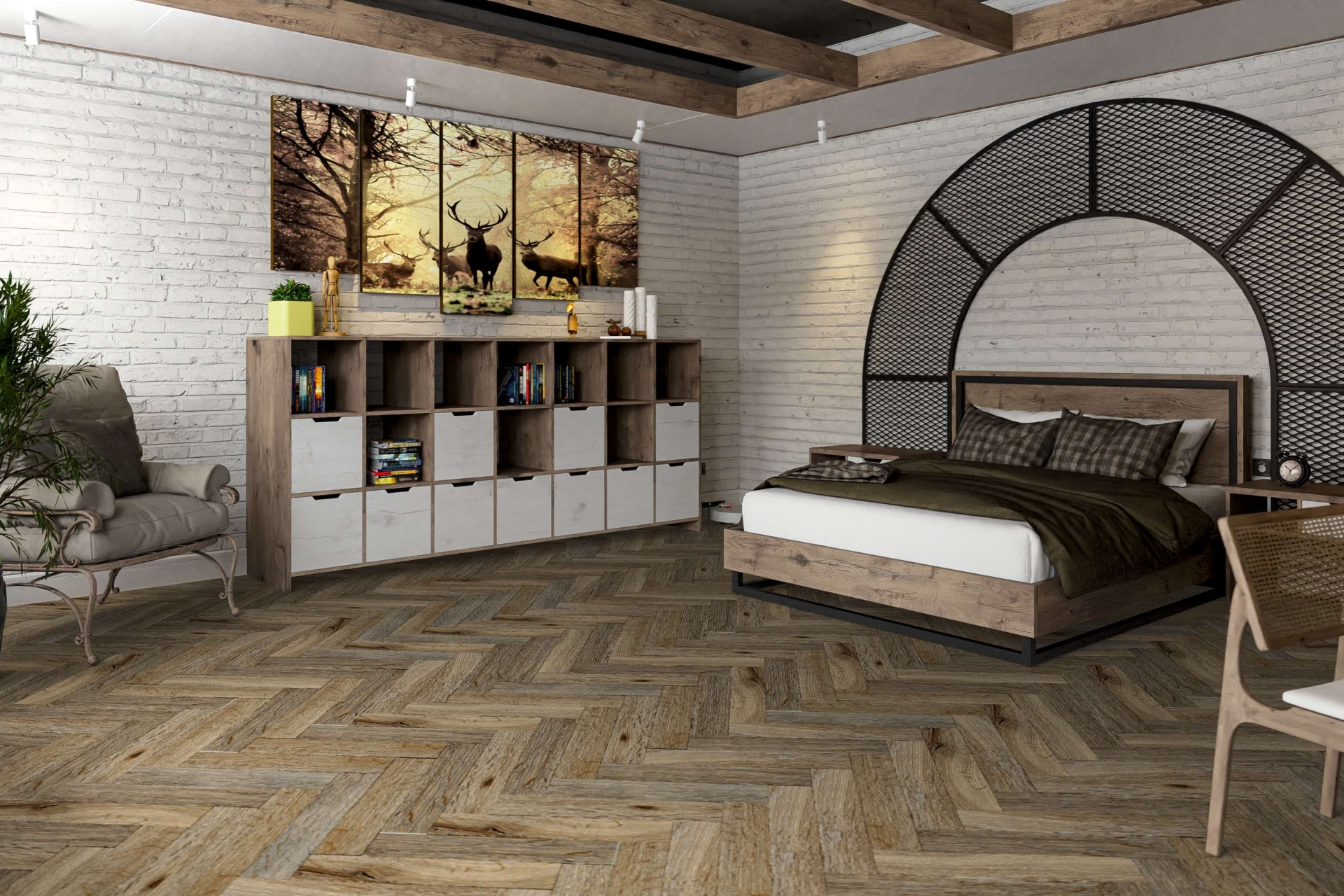 SPC ламинат «Damy Floor» Ковентри (615*123*4 мм) — купить в Пензе