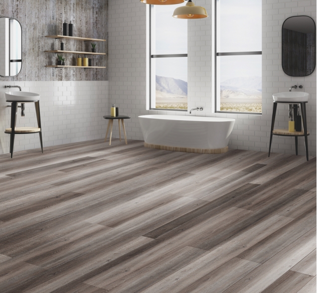 SPC ламинат "CronaFloor" Wood 4V Дуб Горный (1200*180*4 мм) — купить в Пензе