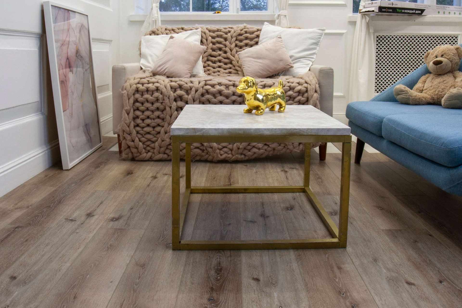 Усовершенствованная кварц-виниловая плитка «Damy Floor» Дуб Лофт (1227*187*2,5 мм) — купить в Пензе