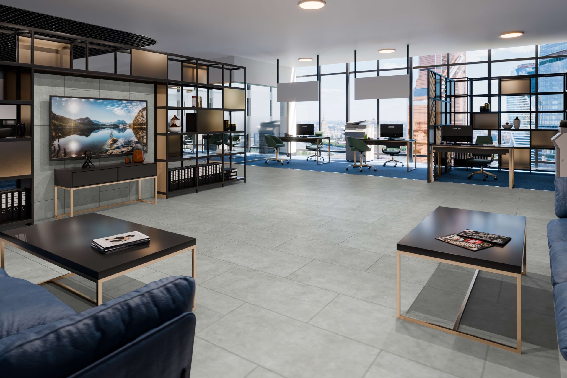 Усовершенствованная кварц-виниловая плитка «Damy Floor» Броуд-Пик (912,4*455,2*2,5 мм) — купить в Пензе