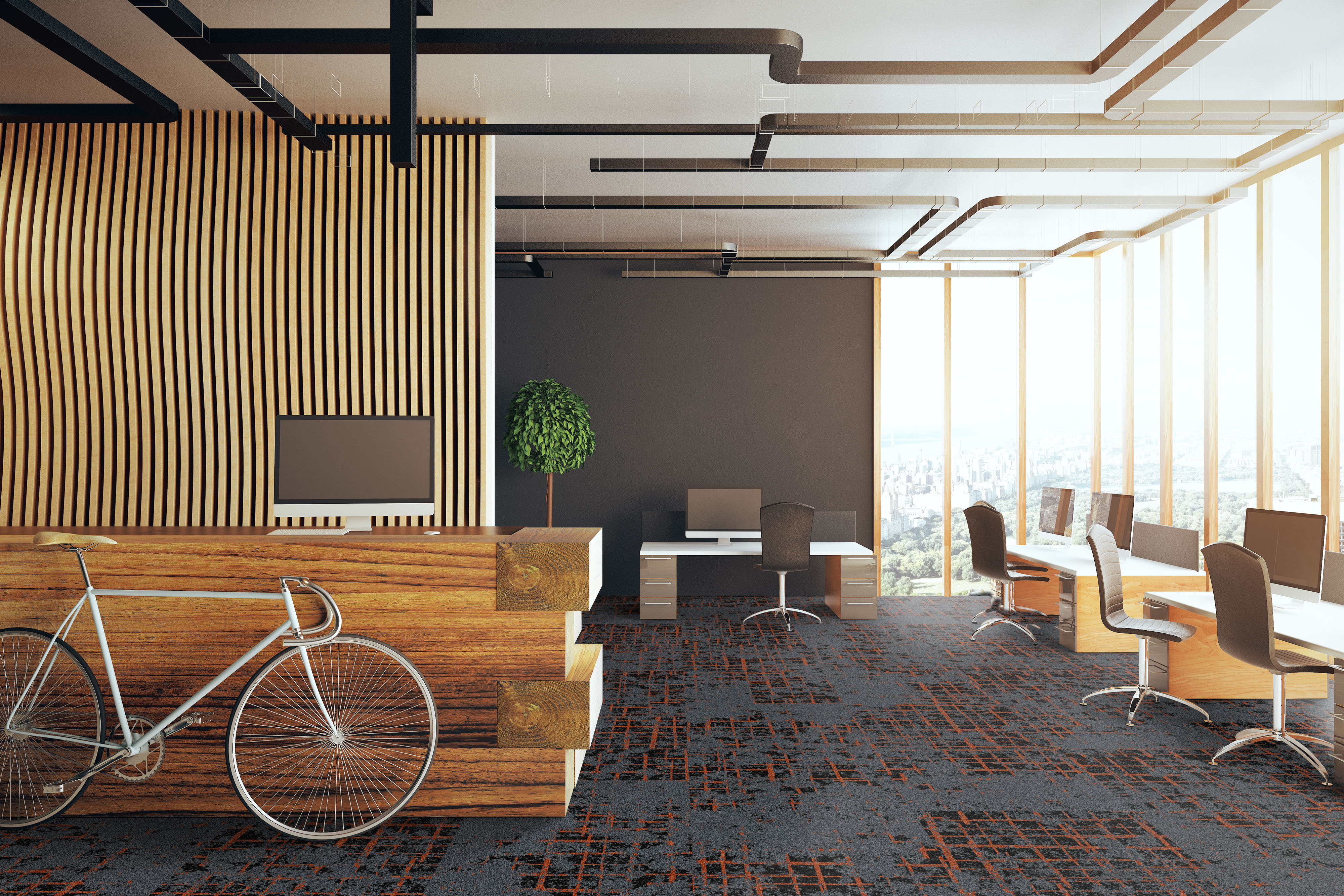 Ковровая плитка Macro Tile 91 (500*500*5 мм) — купить в Пензе