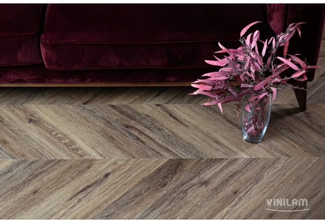 Кварц-винил Шеврон Лувр (690*115*2,5 мм) — купить в Пензе