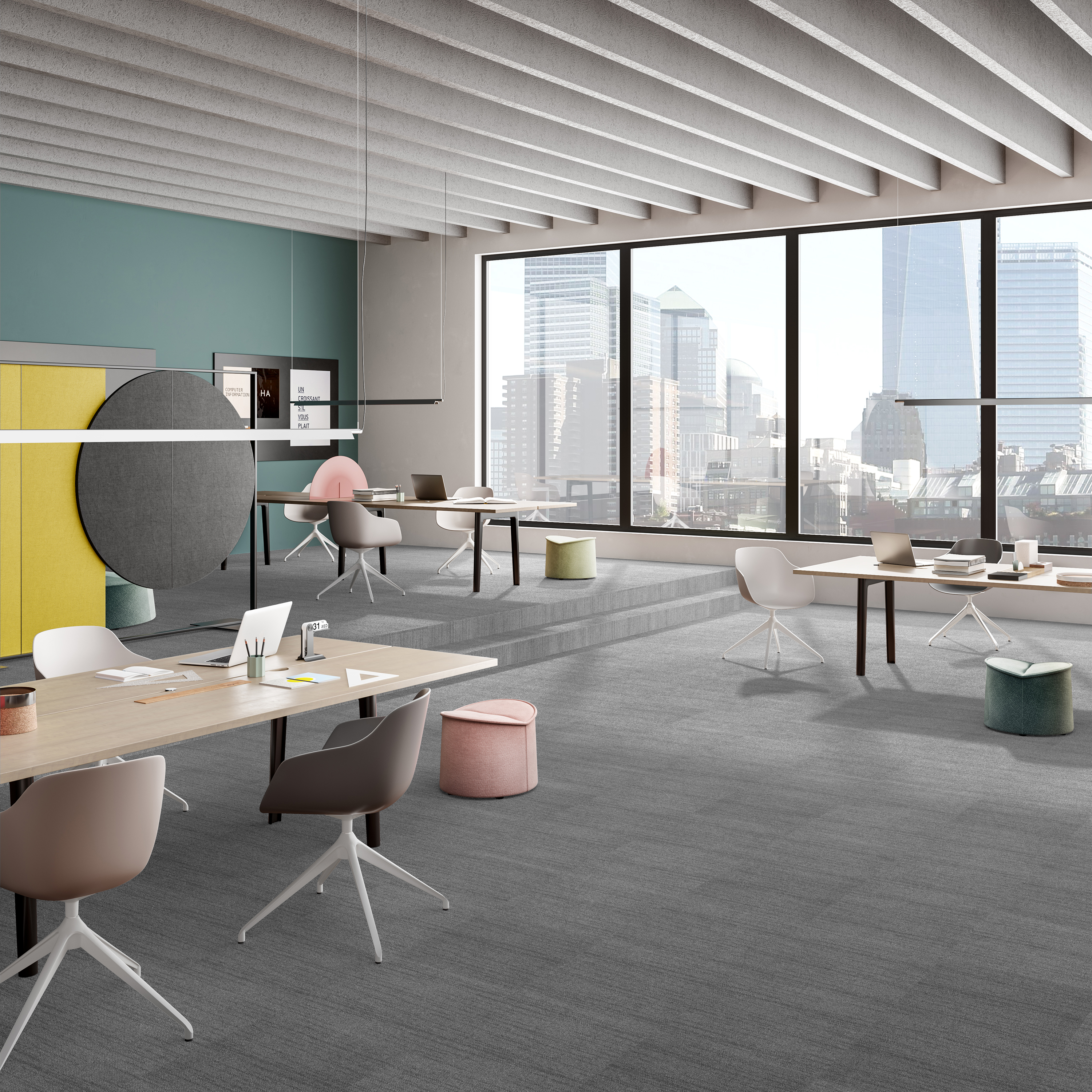 Ковровая плитка Marvel Tile 97 (500*500*6 мм) — купить в Пензе