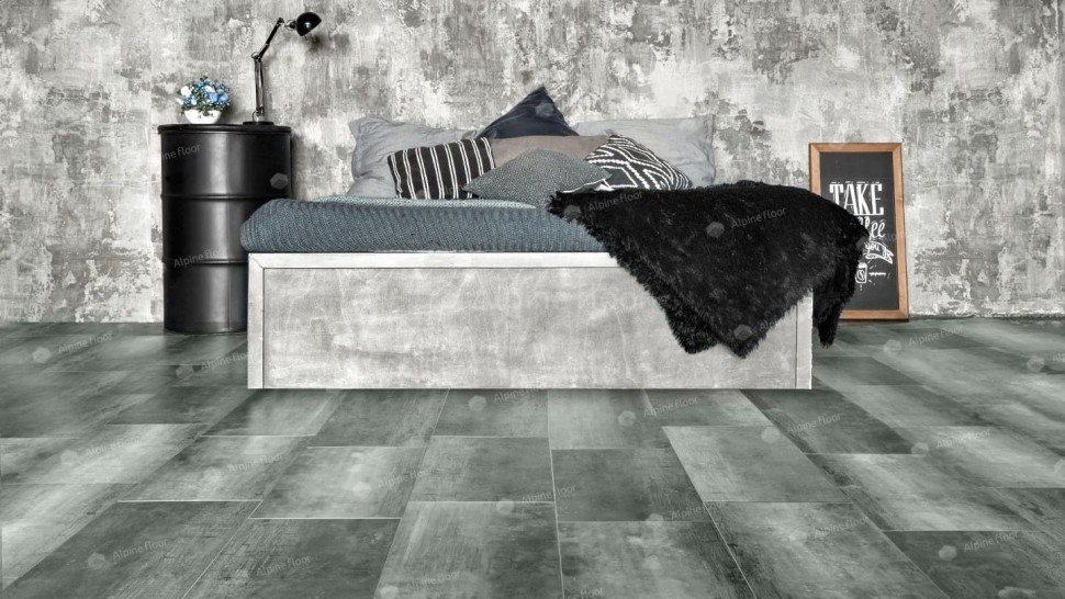 Виниловая плитка "Alpine Floor" Light Stone Корнуолл (608*303*2,5 мм) — купить в Пензе