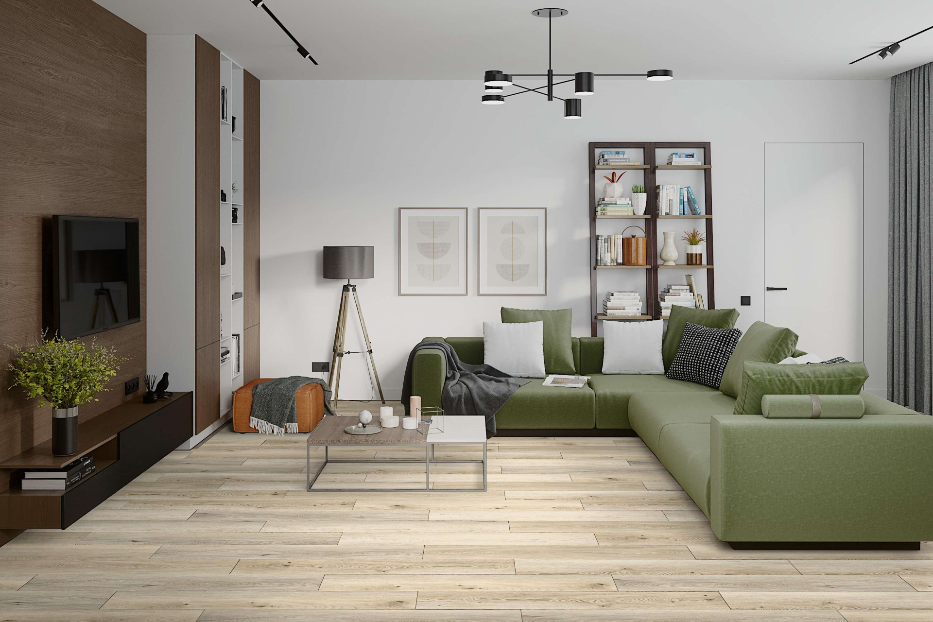 SPC ламинат «Damy Floor» Дуб Кавказский (1220*180*4 мм) — купить в Пензе