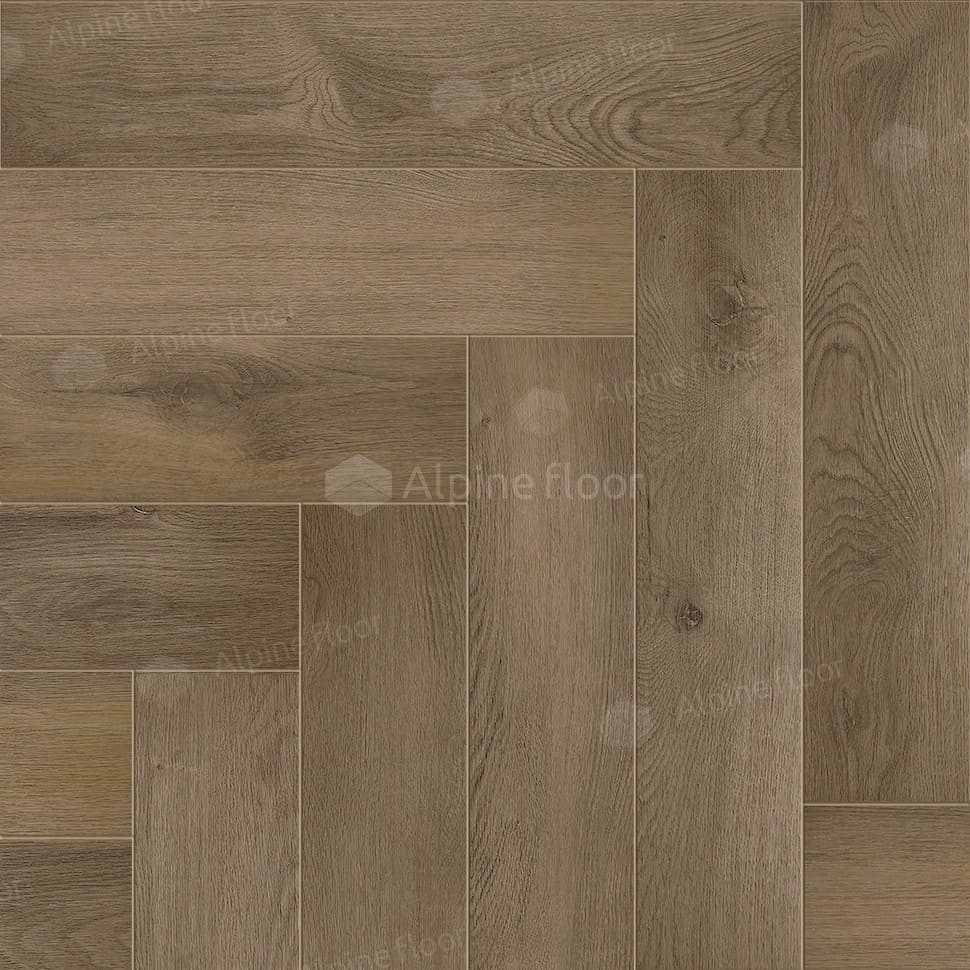 Виниловая плитка "Alpine Floor" Parquet LVT Дуб Насыщенный (590*118*2,5 мм) — купить в Пензе