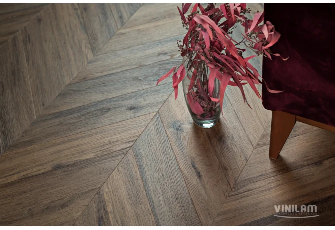 Кварц-винил Шеврон Лувр (690*115*2,5 мм) — купить в Пензе