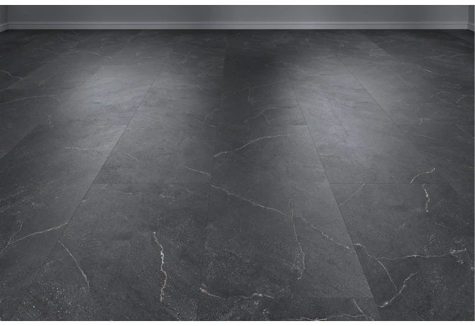 Кварц-винил Вулканический Черный (914,4*457,2*2,5 мм) — купить в Пензе