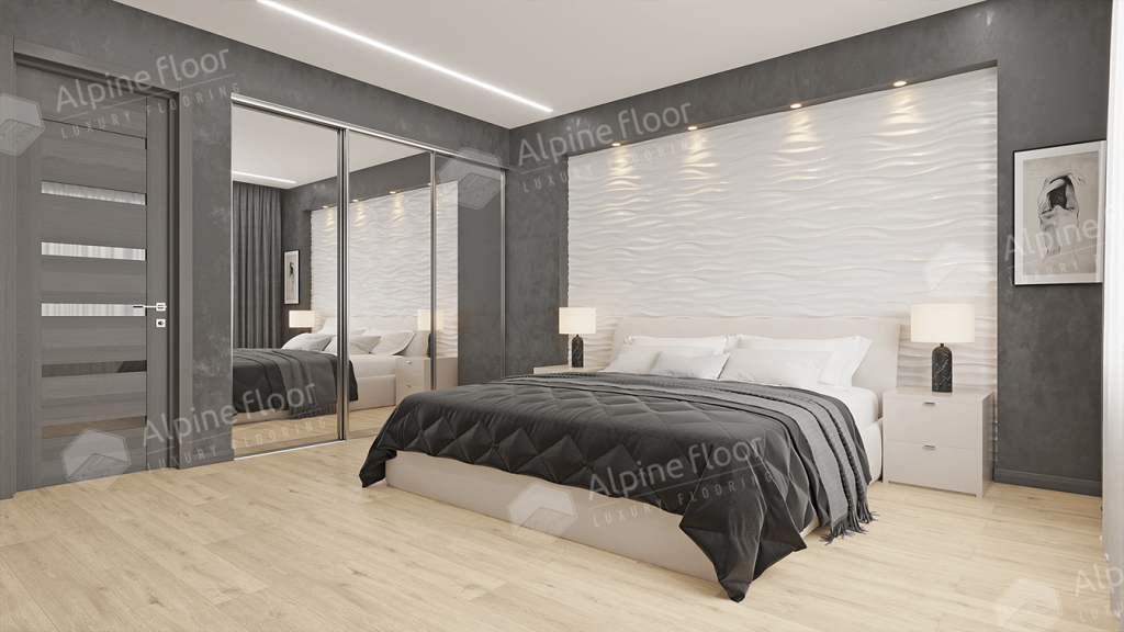 Кварцвиниловая плитка LVT "Alpine Floor" Дуб Ваниль (1227*187*5 мм) — купить в Пензе