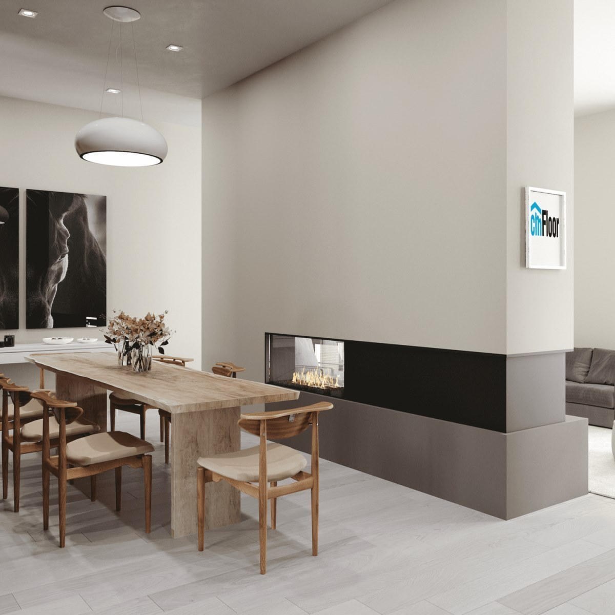 Виниловое напольное покрытие ScandiWood 02 Дуб Белый (180*1220*5 мм) — купить в Пензе