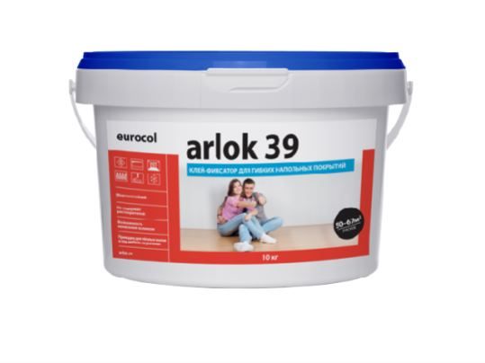 Клей-фиксатор "Arlok" Arlok 39 для гибких напольных покрытий 3 кг