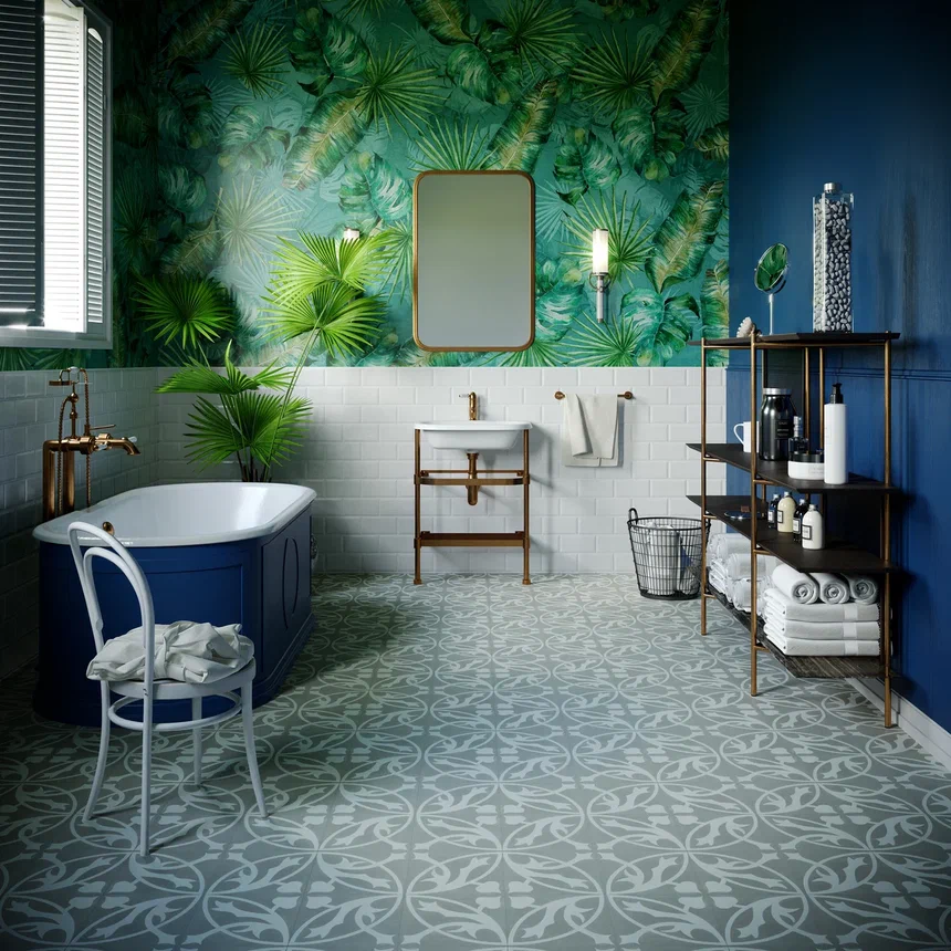 Кварцвиниловая плитка "Invictus" Victorian Deco Smoke (229*229*2,5мм) — купить в Пензе