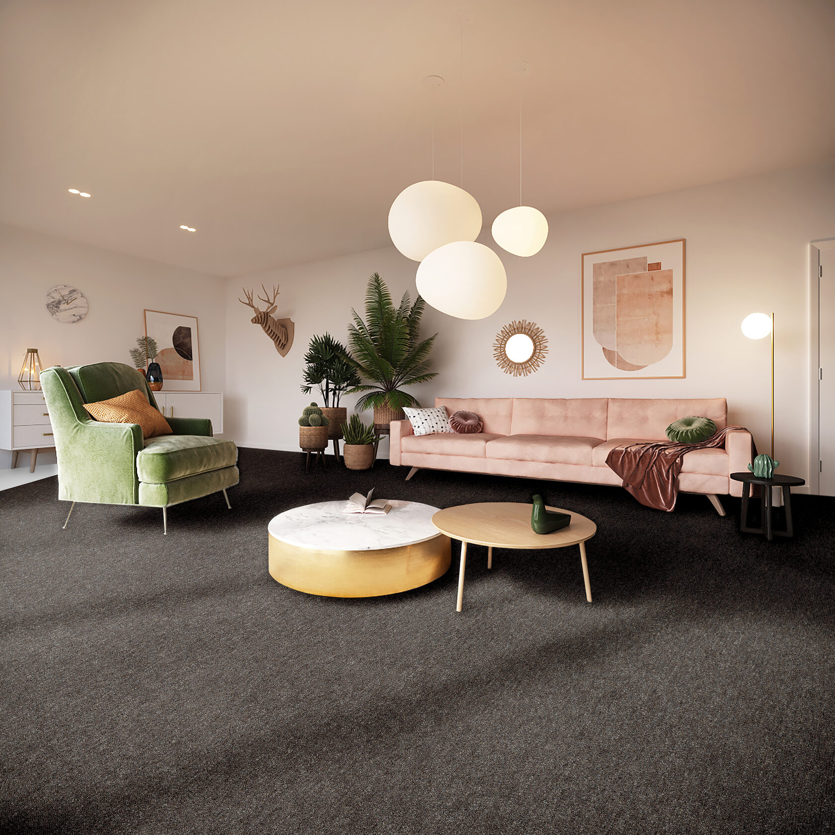 Ковровое покрытие "Bonkeel" Nero 97 (ширина 4м) — купить в Пензе