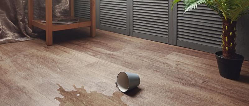 Кварцвиниловая плитка "Aquafloor" AF6033 Glue (1219,2*177,8*2 мм) — купить в Пензе