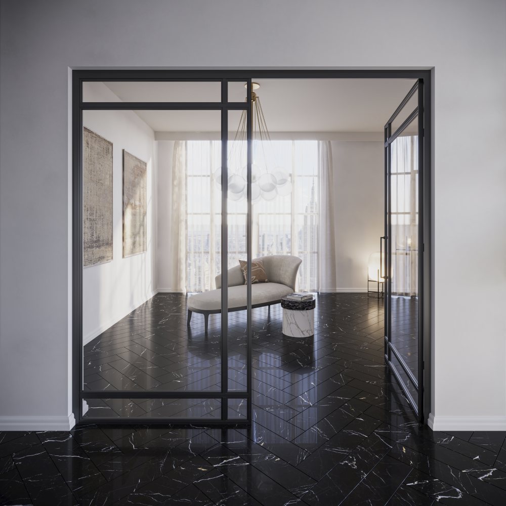 Кварцвиниловая плитка "Invictus" Black Marble Noir (749*150*2,5мм) — купить в Пензе