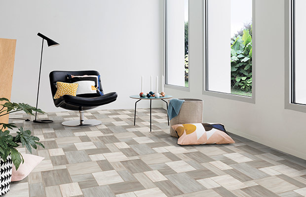 Линолеум полукоммерческий "IVC" Greenline Landscape 532 (3,5м) — купить в Пензе