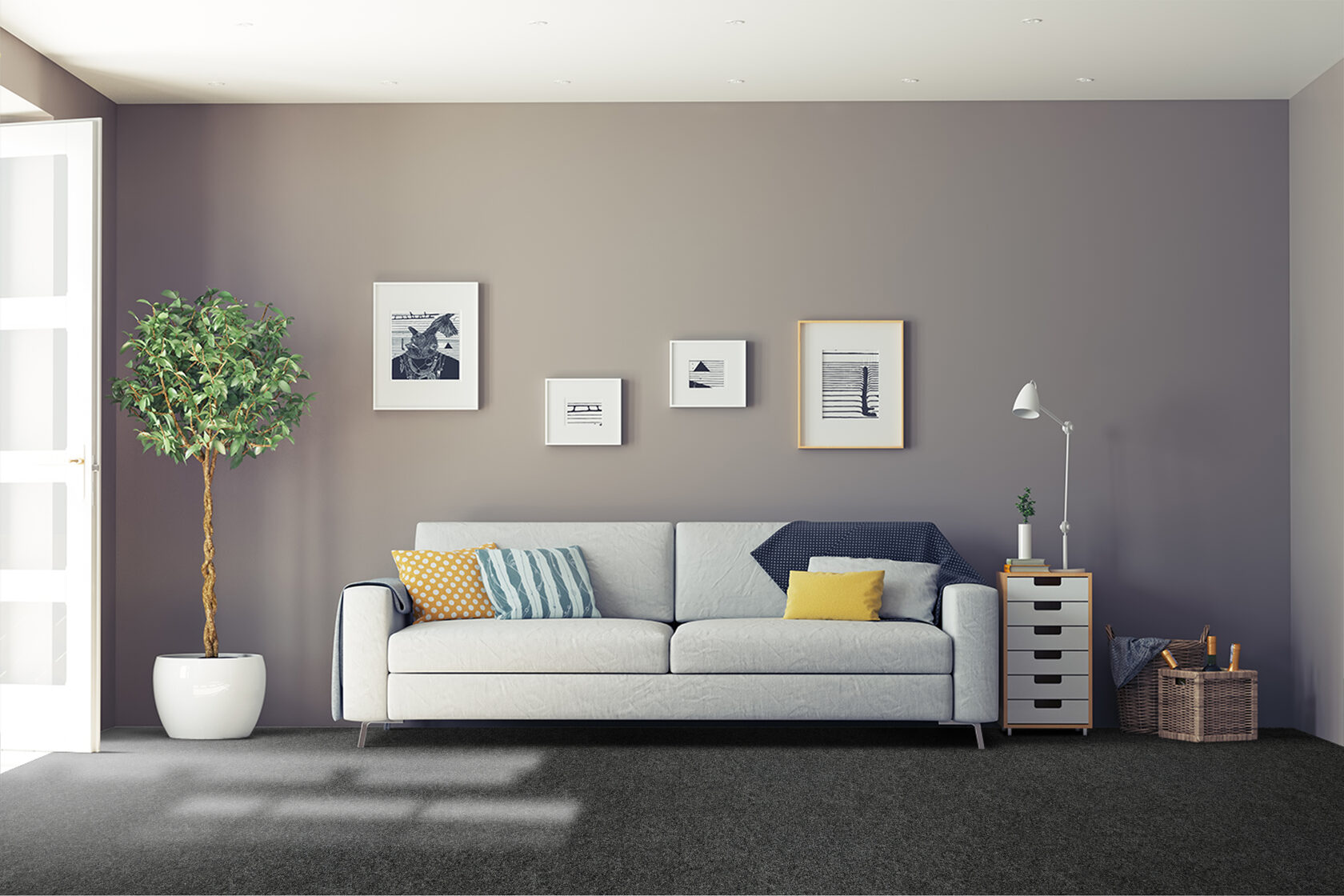 Ковровое покрытие "Bonkeel" Color Rib Ebony 98 (ширина 1м/3м/4м) — купить в Пензе