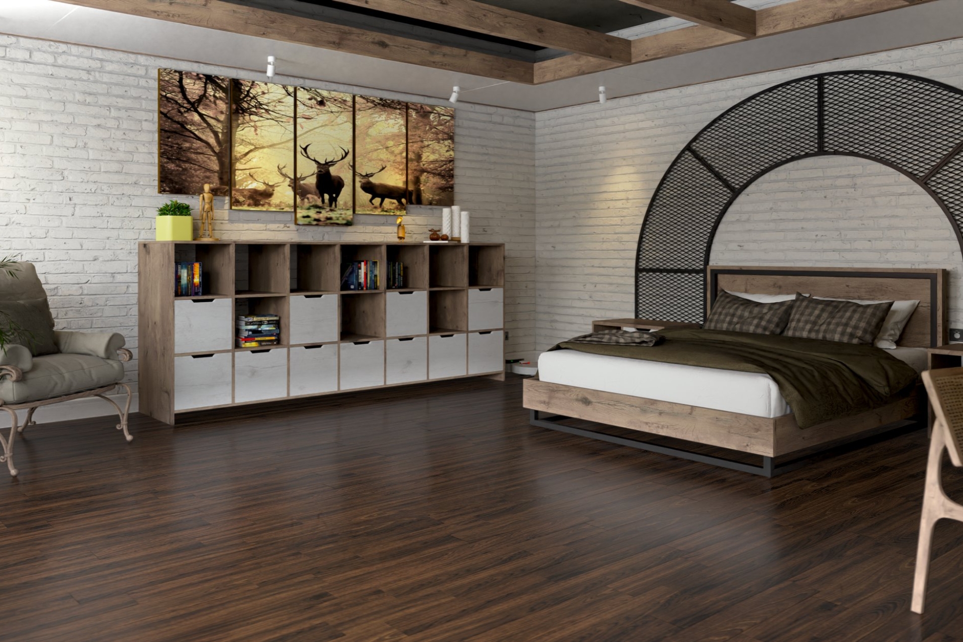 Инженерный паркет «Damy Floor» Каштановый — купить в Пензе