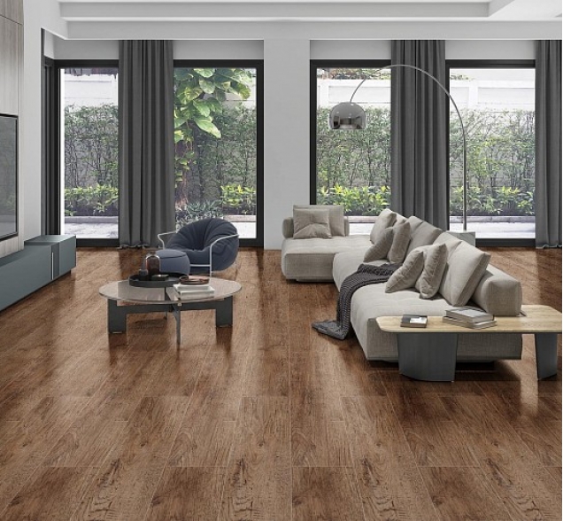 SPC ламинат "CronaFloor" Nano 4V Дуб Античный (1200*180*3,5 мм) — купить в Пензе