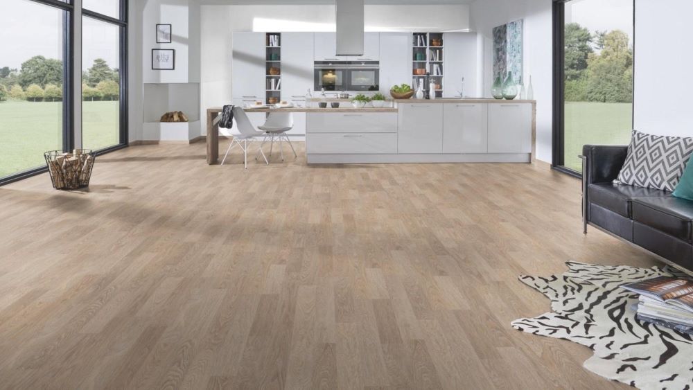 Ламинат "Kronospan" Forte Classic Дуб Льняной 4283 (1285*192*8 мм) — купить в Пензе