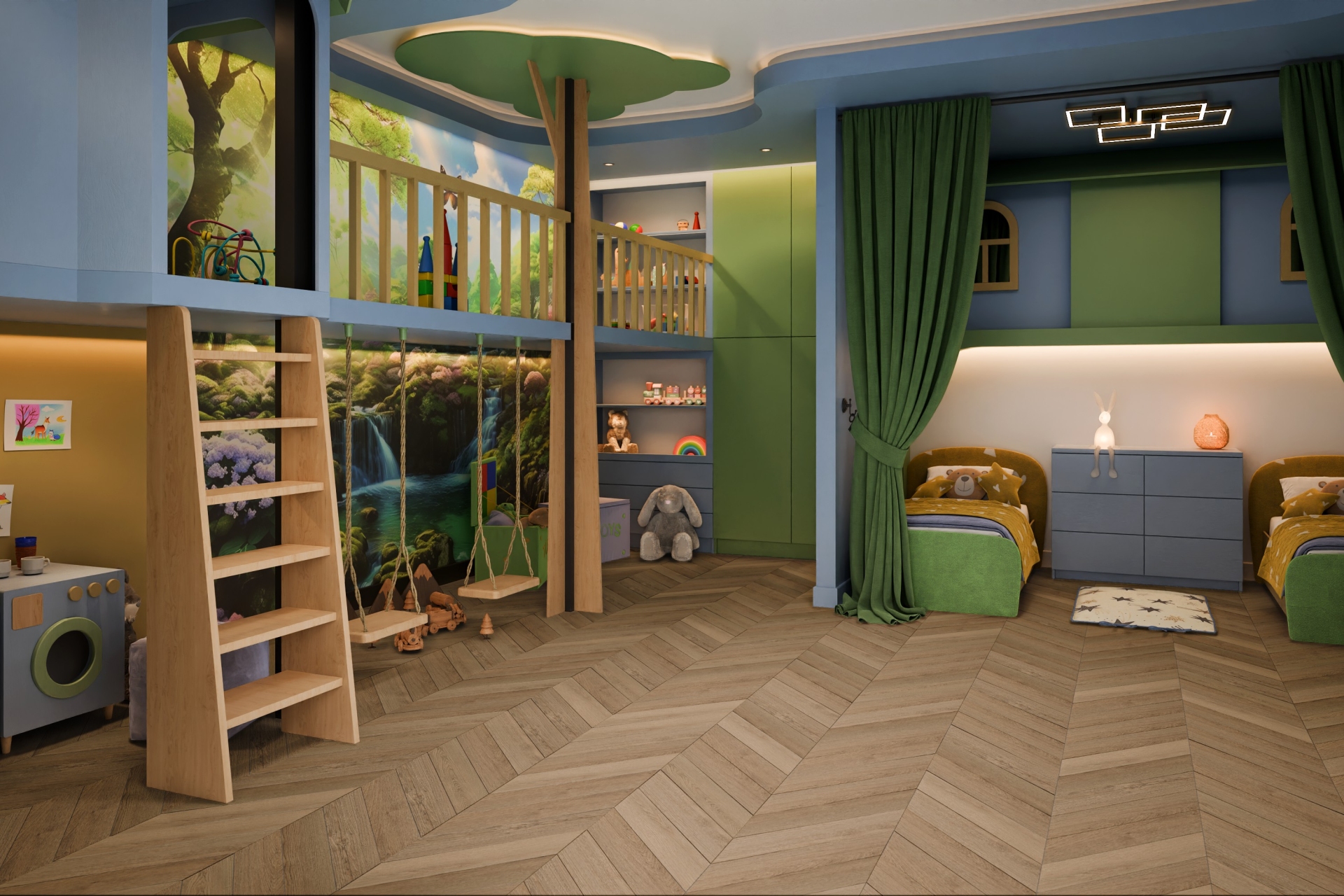 SPC ламинат «Damy Floor» Сен-Клу (600*127*5 мм) — купить в Пензе