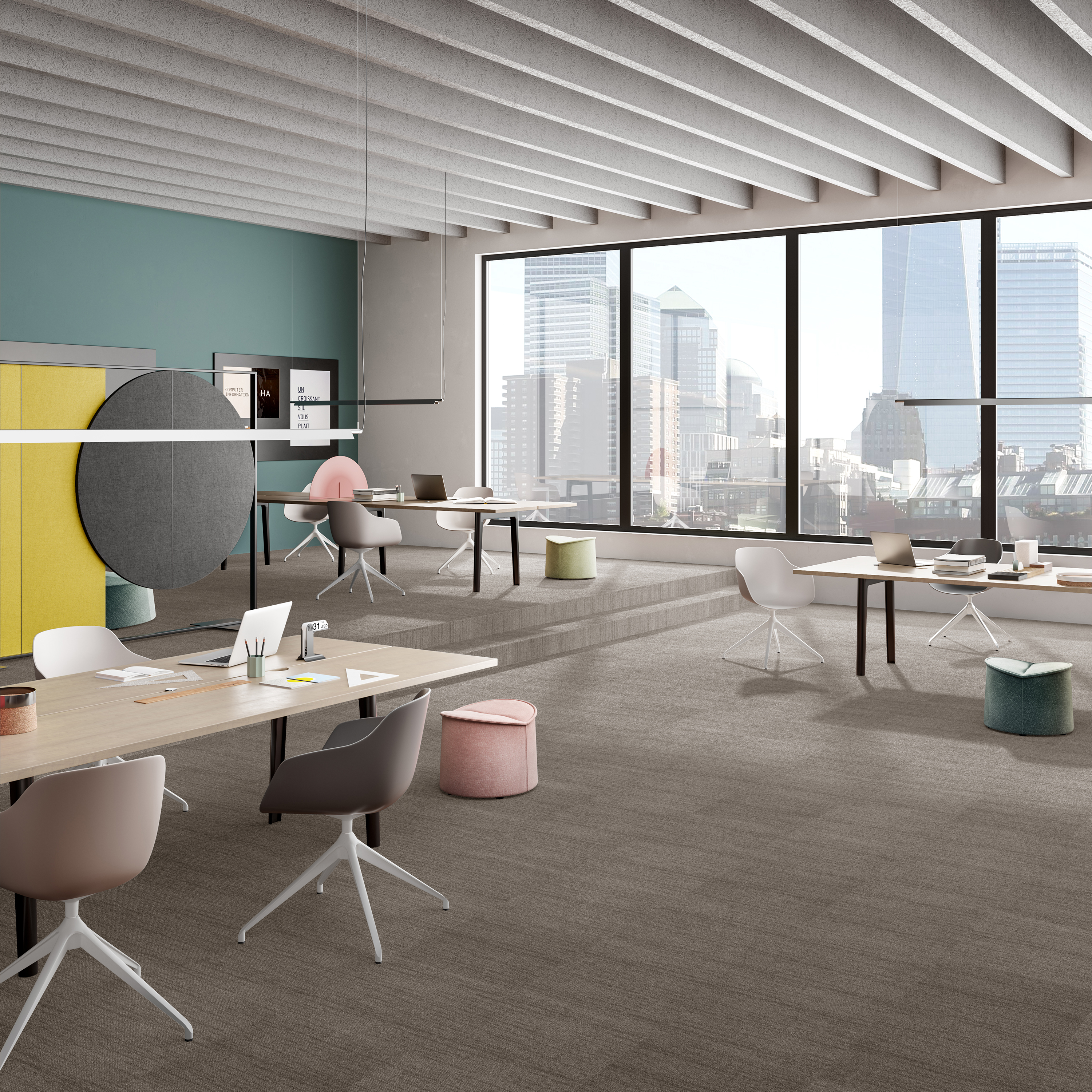 Ковровая плитка Marvel Tile 94 (500*500*6 мм) — купить в Пензе