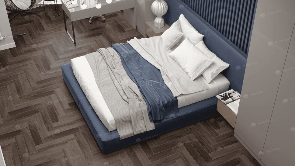 Виниловый ламинат "Alpine Floor" Parquet Light Дуб Фафнир (600*125*4 мм) — купить в Пензе