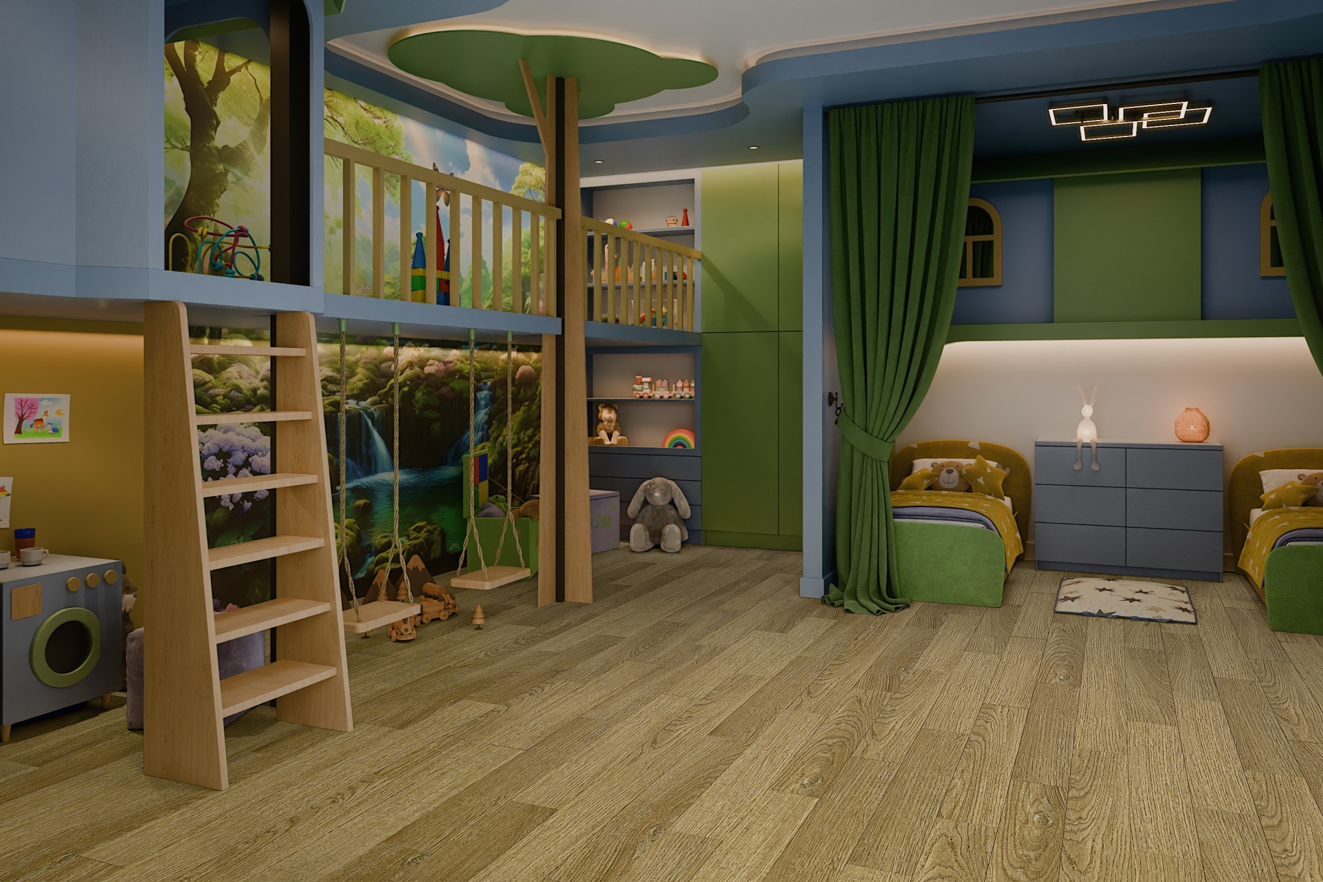 SPC ламинат «Damy Floor» Дуб Золотой (1220*180*4 мм) — купить в Пензе